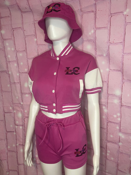 Varsity Logo Hot Girl Set