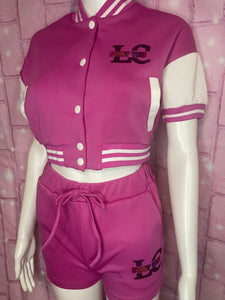 Varsity Logo Hot Girl Set