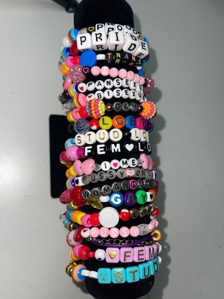 PRIDE Bracelet Beads