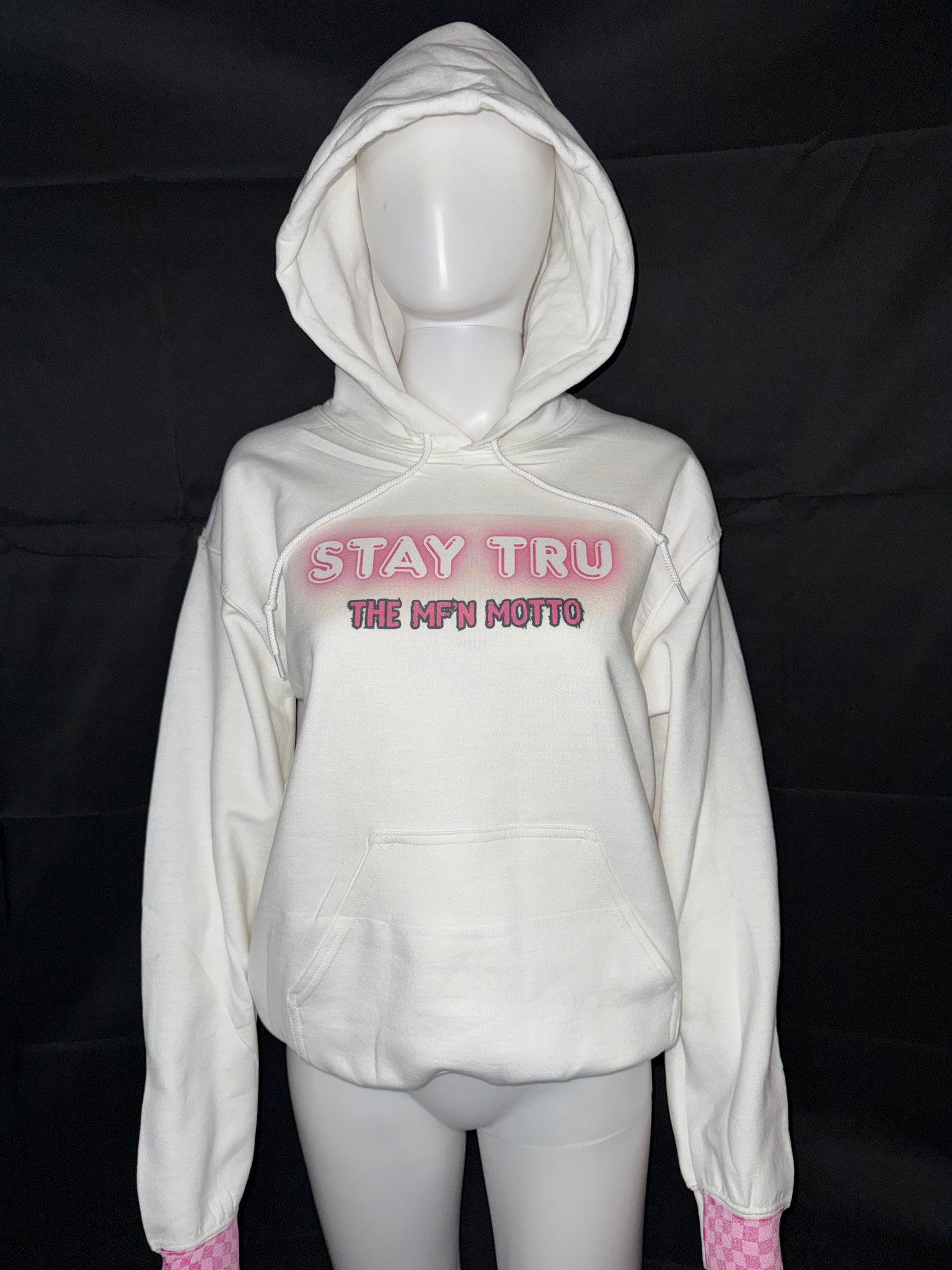 PinkTober ST Motto Hoodie