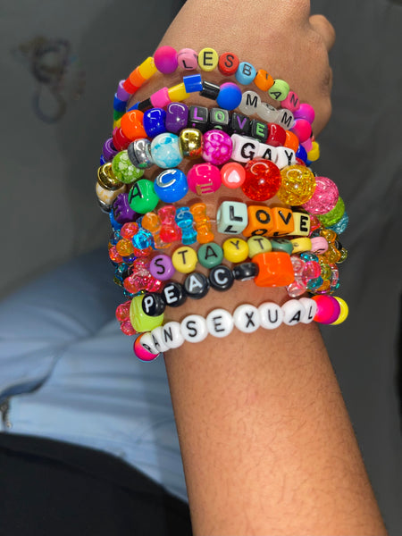 PRIDE Bracelet Beads