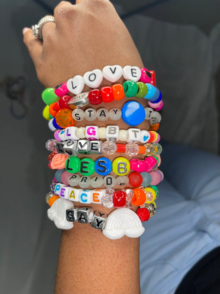 PRIDE Bracelet Beads