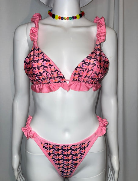 Logo Swim Suit