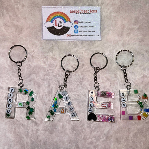 Letter KeyChainz