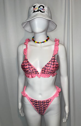 Logo Swim Suit
