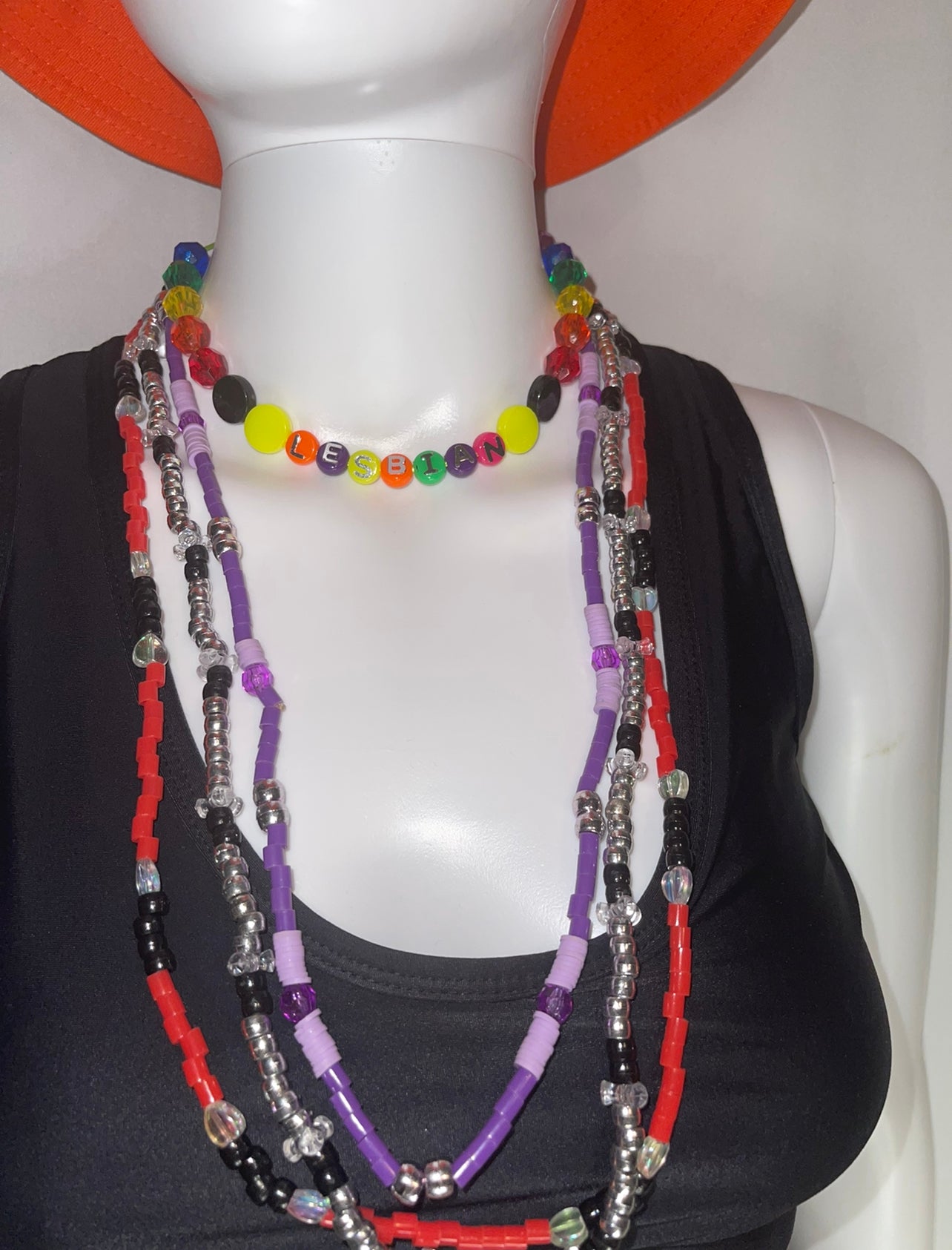 Pride Bead Chokers/Necklaces