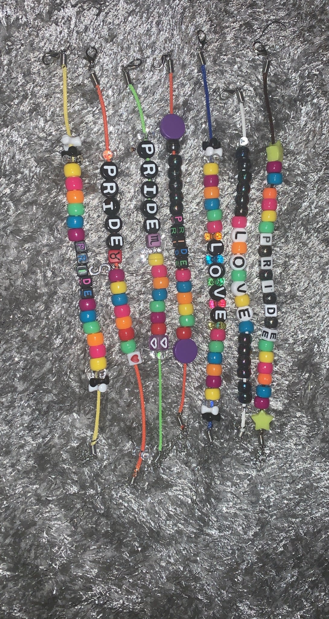 PRIDE Bracelet Beads