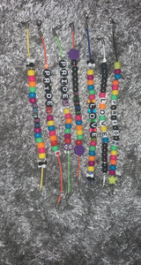 PRIDE Bracelet Beads