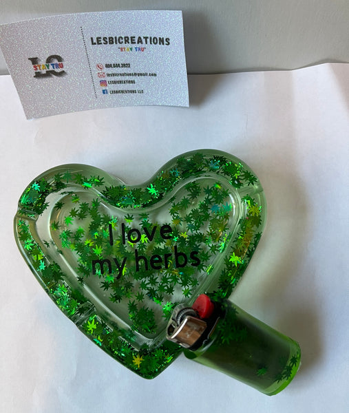Heart Ash Trays