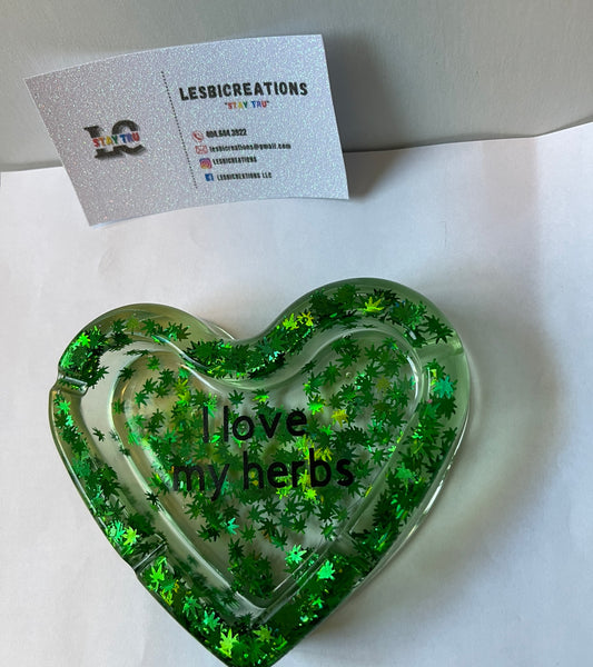 Heart Ash Trays