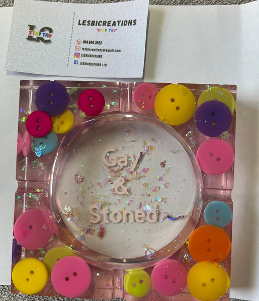 Bi-Sectional Ash Tray