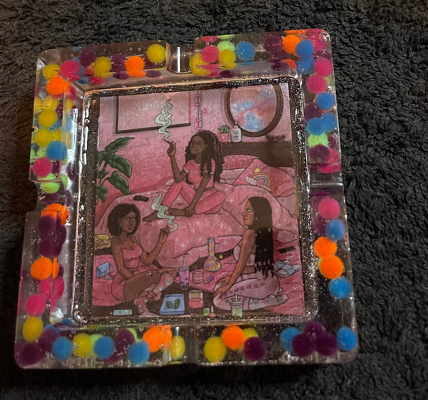 Square Ash Trays