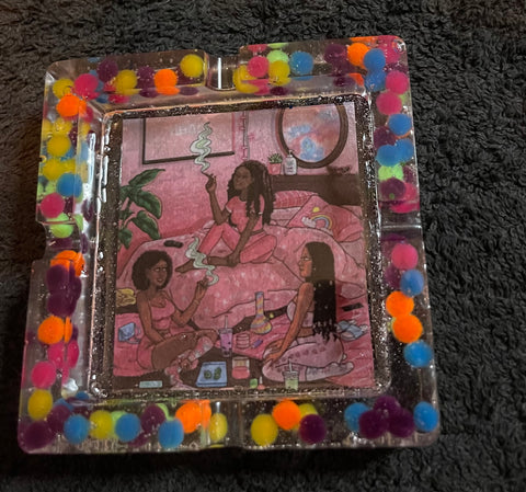 Square Ash Trays