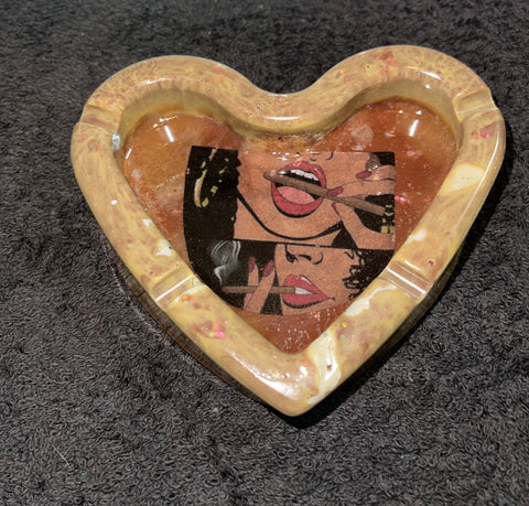 Heart Ash Trays