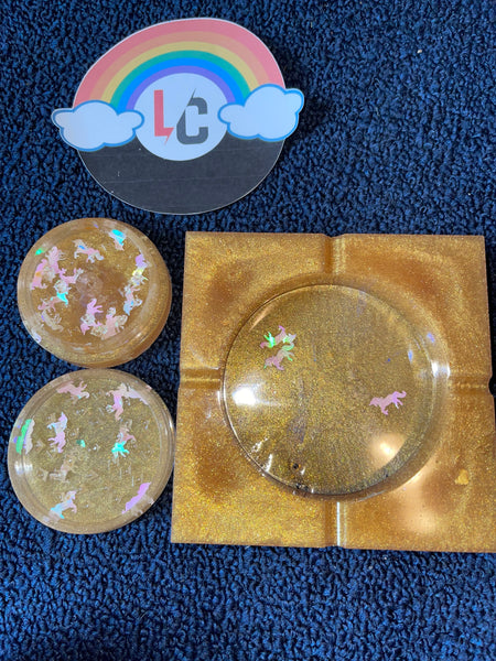 Bi-Sectional Ash Tray